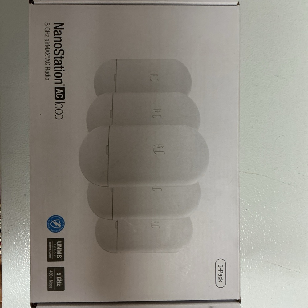 Ubiquiti NanoStation AC Loco Set in White